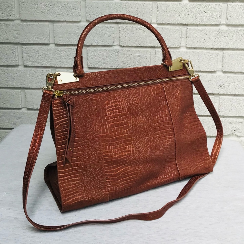 Foley + Corinna Dione Messenger Top Handle Bag - Picture 2 of 7